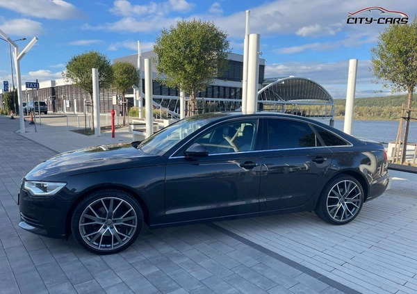 Audi A6 cena 77600 przebieg: 215000, rok produkcji 2014 z Sejny małe 529